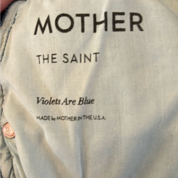 MOTHER The Saint Jean in Violets Are Blue in Sz 26 - Picture 8 of 8